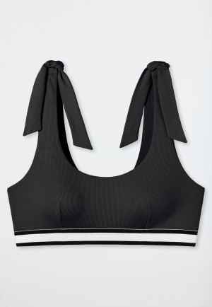 haut de bikini brassière bonnets amovibles bretelles variables noir - California Dream
