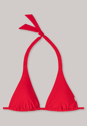 Bikini Triangel-Top herausnehmbare Softcups rot - Mix & Match Nautical