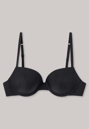 Black wired bra with pads - Pure Effect