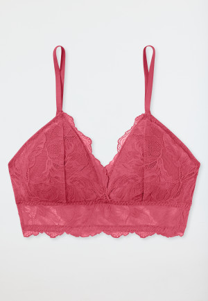 Bustier herausnehmbare Pads pink - Modal & Lace