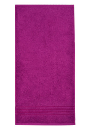 Serviette de bain Milano 70 x 140 fuchsia  SCHIESSER Home