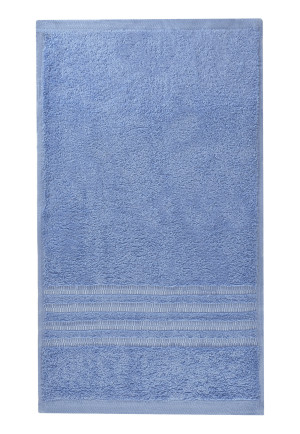 Serviette invités Milano 30 x 50 bleu clair  SCHIESSER Home