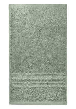 Milano guest towel 30x50 light green - SCHIESSER Home