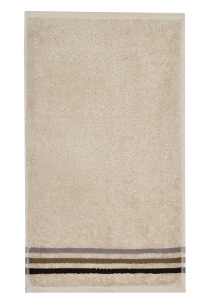Serviette d'invité Skyline Color 30x50 beige - SCHIESSER Home