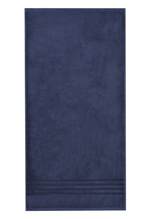 Asciugamano modello Milano 50x100, blu marino - SCHIESSER Home