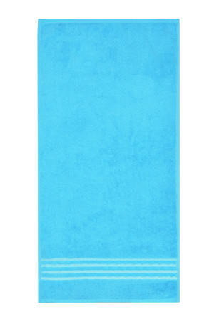 Serviette Milano 50 x 100 turquoise - SCHIESSER Home