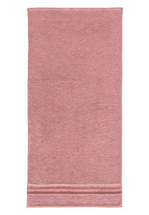 Serviette de toilette Skyline Color 50x100 vieux rose - SCHIESSER Home