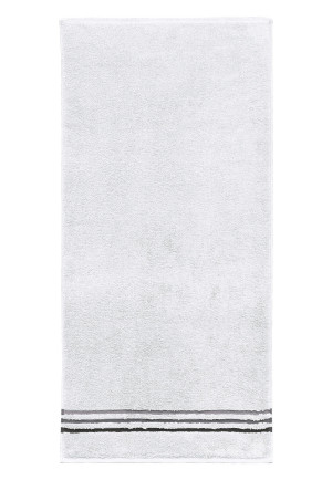 Serviette Skyline Color 50x100 blanc - SCHIESSER Home