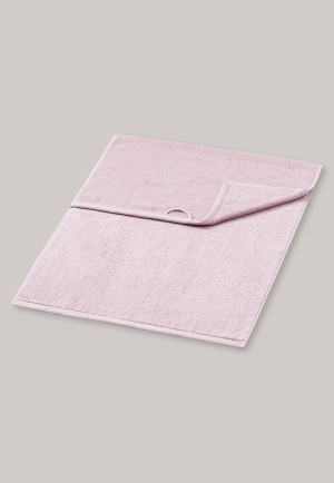 Asciugamano strisce testurizzate 50x100 lavanda - SCHIESSER Home