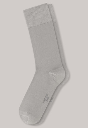 Men's socks mercerized cotton silver - selected! premium
