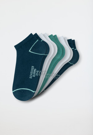 Herrensocken Sneaker 5er-Pack mehrfarbig - Bluebird