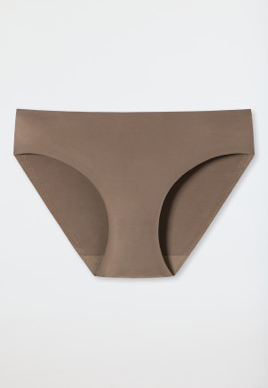 Hiphugger Rio panty microfiber brown - Invisible Soft