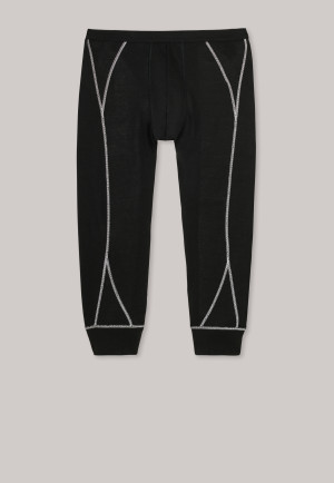 Pantalon 3/4 thermique noir extra chaud - Sport Thermo Plus