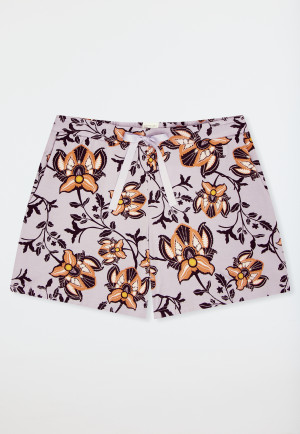 Pantalon court Fleurs multicolores - Mix+Relax