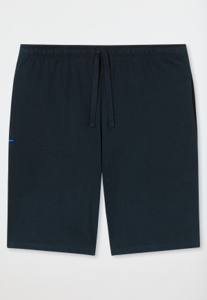 Pantalon court bleu foncé - Mix+Relax