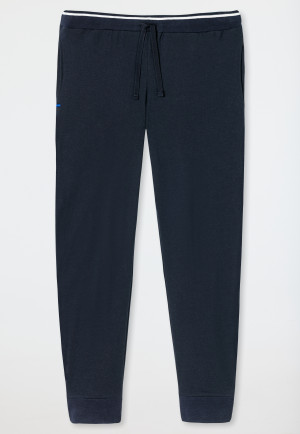 Pantalon long Poignet bleu nuit - Mix+Relax