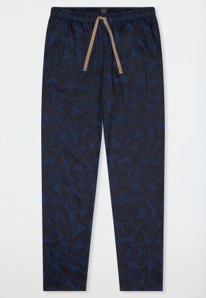 Hose lang multicolor bedruckt - Mix+Relax