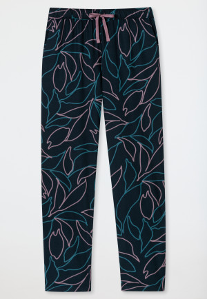 Hose lang multicolor gemustert - Mix+Relax