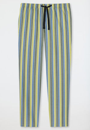 Pantaloni lunghi in tessuto a righe, multicolore - Mix+Relax
