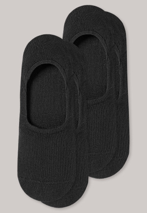 Low cut men's socks 2-pack black - Long Life Cool