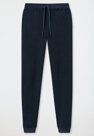 Joggers lunghi di colore blu scuro - Revival Vincent