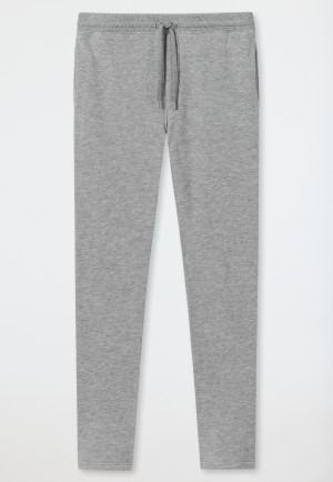 Pantalon de jogging long gris chiné - Revival Vincent