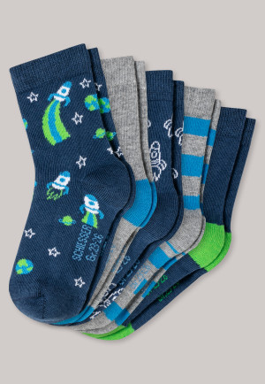 LA Active Chaussettes Antidérapantes Enfant - Paires de Socquettes pour  Bébé, Enfants, Fille, Garçon, Nouveau-nés : : Mode