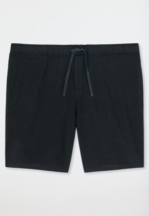 Long boxers jersey black - Mix & Relax