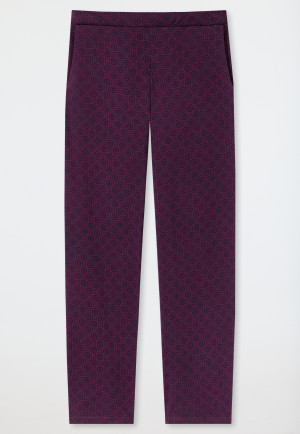 Loungehose lang Grafikprint multicolor - Mix+Relax