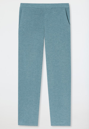 Pantalone lounge lungo in modal modello Marlene di colore blu-grigio - Mix+Relax