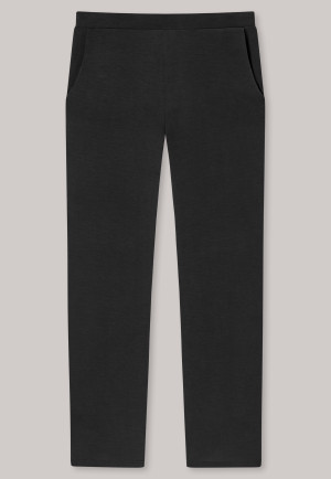 Lounge pants long modal Marlene cut black - Mix + Relax