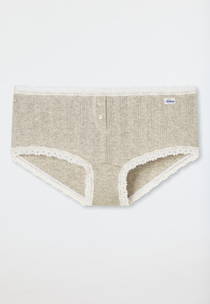 Micro pants heather gray - Revival Agathe