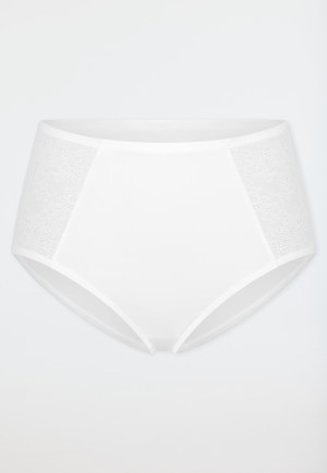 Midi-Slip Spitze weiß - Air