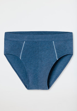 Minislip dunkelblau-meliert - Comfort Fit