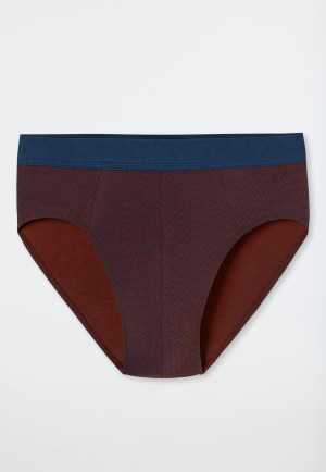 Minislip patterned red - Comfort Fit