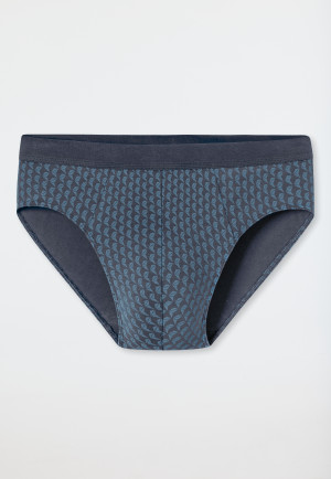 Minislip Organic Cotton gemustert graphit - Comfort Fit