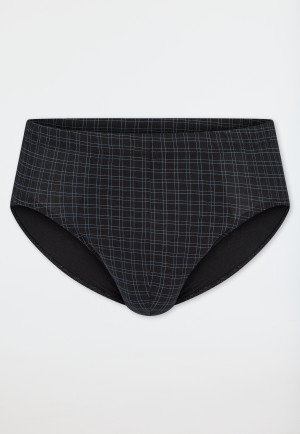Minislip noir carreaux - Cotton Casuals