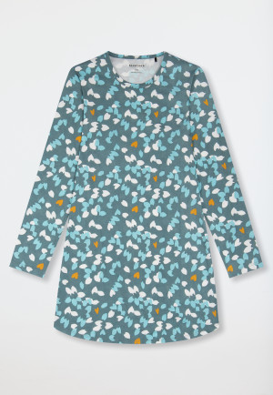 Camicia da notte manica lunga fantasia minerale - Teens Nightwear