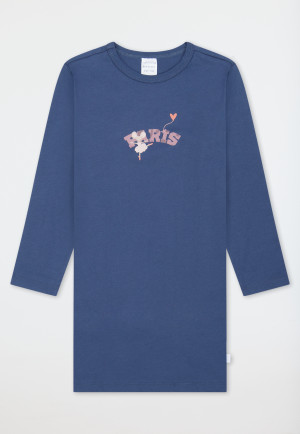 Camicia da notte manica lunga Paris mouse jeans blu - Kids Nightwear