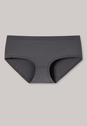 Panty nahtlos graphit - Invisible Cotton