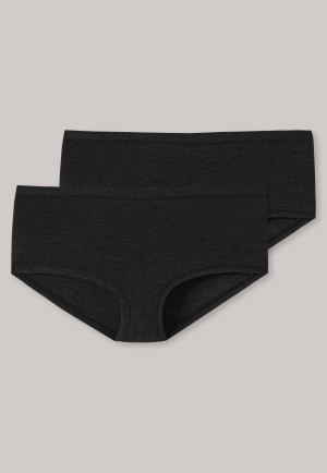 Pantys noirs lot de 2 - Personal Fit