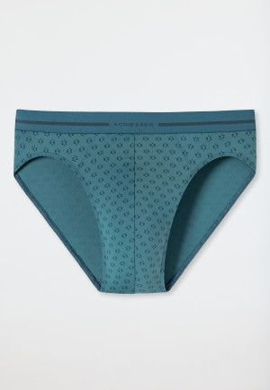 Rio-Slip Micro-Qualität gemustert petrol/dunkelblau - Pure Micro