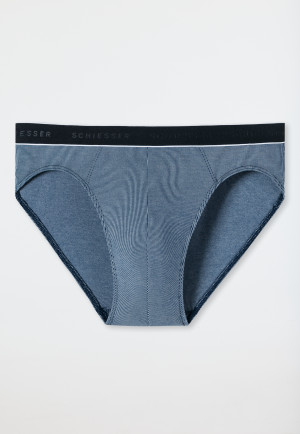Rio-Slip Modal gestreift navy/weiß - Duality Function