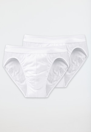 Rio briefs, 2-pack, white - Authentic