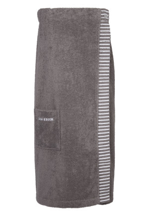 Sauna towel buttons anthracite - SCHIESSER Home