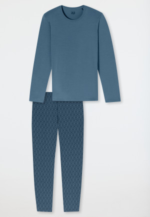 Pyjama long bleu atlantique - Long Life Soft
