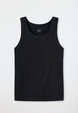 Blue-black sleeveless shirt - "Long Life Soft"