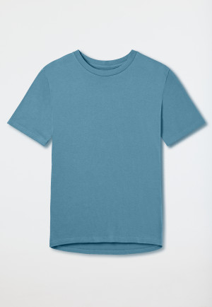 Shirt short sleeve blue gray - Mix+Relax