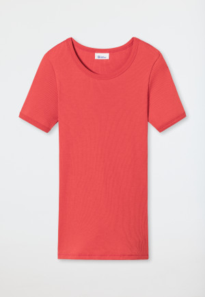 T-shirt manches courtes rouge - Revival Greta