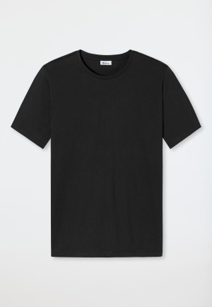 Shirt short-sleeved black - Revival Hannes
